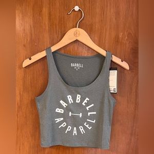 Barbell Apparel Crop Tank